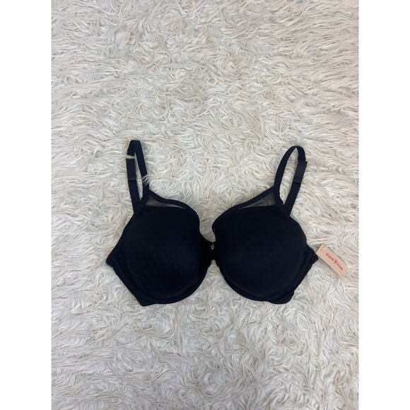 ThirdLove Classic Uplift Plunge Bra 38H 24/7 Underwire Black Adjustable NWT - Picture 1 of 9